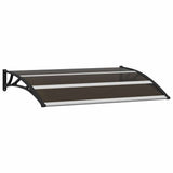 VIDAXL -Tür Banach 120x75 cm PC Schwarz