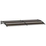 VIDAXL -Tür Banach 240x75 cm PC Schwarz