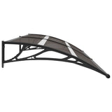 Vidaxl Port Canopy 240x75 cm PC nero