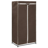 Vidaxl kledingkast 75x50x160 cm bruin