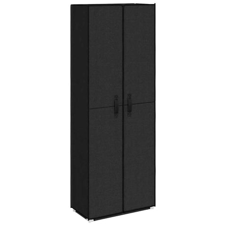 Vidaxx Schuhschrank 60x30x166 cm Stoff schwarz