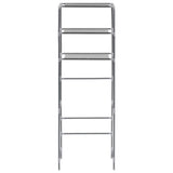VIDAXL-Speicher für 3-layer 53x28x169 cm silberfarben