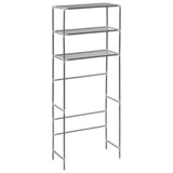 VIDAXL-LAGE ROK für Boven Waschmaschine 3-layer 69x28x169 cm Silber