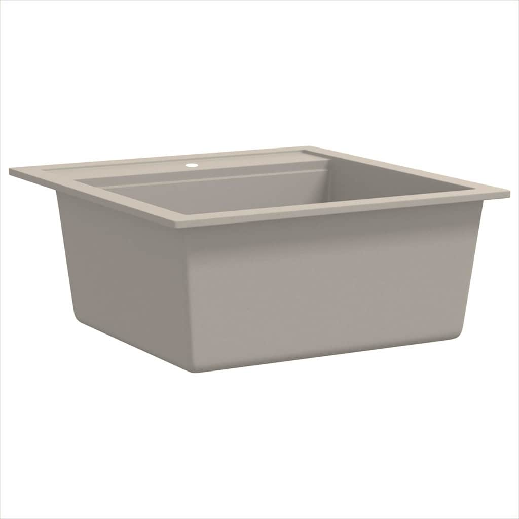 Vidaxl Sink Single Bowl of Granite Beige