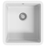 Vidaxl Sink Single Bowl of Granite White