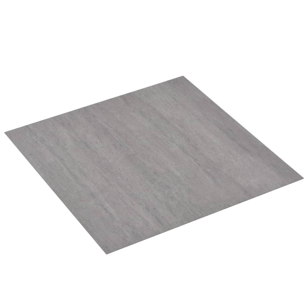 Vidaxl gulvplater Selvbehandling 5,11 m² PVC Gray Specked