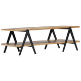 Vidaxl salontafel 115x60x40 cm massief gerecycled hout