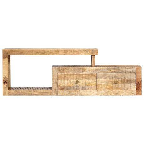 Vidaxl tv-meubel 120x30x40 cm massief mangohout
