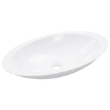 Vidaxl Washbeasin 59.3x35.1x10.7 cm Mineralguss Marmorguss Weiß