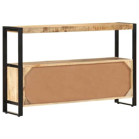 Vidaxl bijzetkast 120x30x75 cm massief mangohout