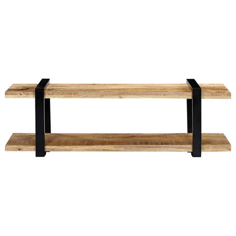 Vidaxl tv-meubel 130x40x40 cm massief mangohout