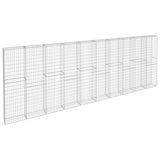 Vidaxl Schanskorf wall with lids 600x30x200 cm galvanized steel