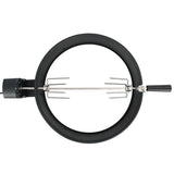 Vidaxl BBQ rotisserie Ring 47 cm černá