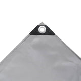 Vidaxl -Gerät Segel 650 g m² 1,5 x 20 m Grau