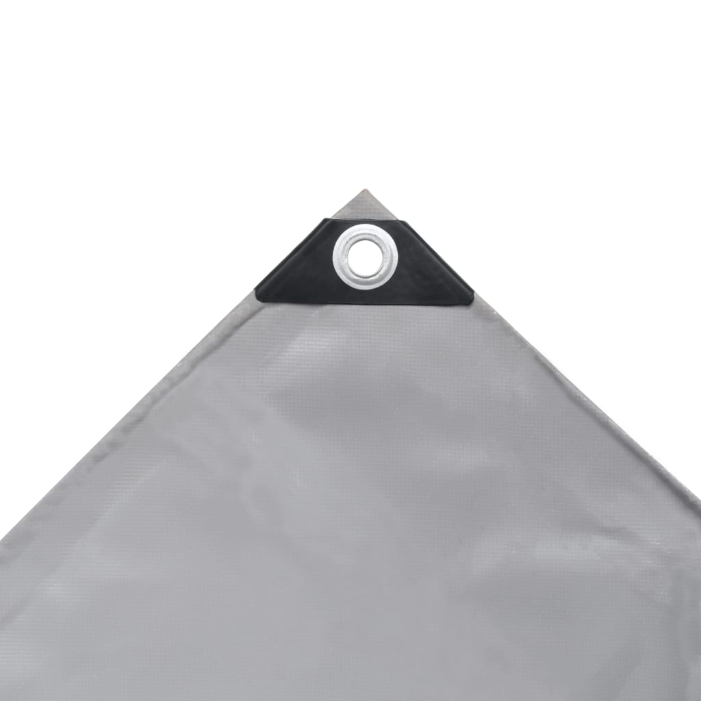 VIDAXL -Gerät 650 g m² 3,5 x 5 m grau