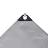 VIDAXL -Gerät 650 g m² 3,5 x 5 m grau