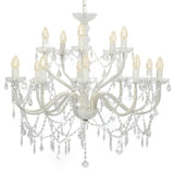 Vidaxl Chandelier 2-Laags 15xe14 White