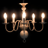 Vidaxl Chandelier 5xe14 antikvit