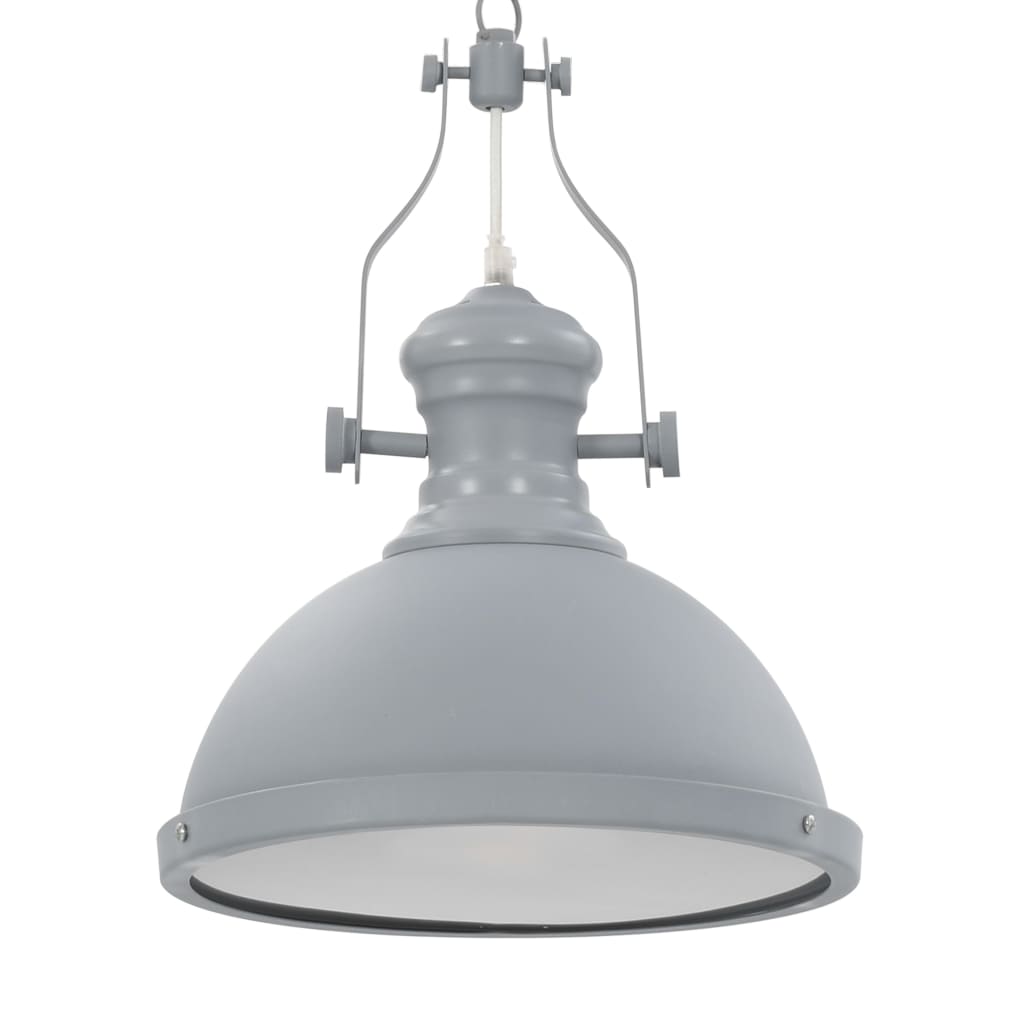 Vidaxl tering Lamp ronderëm E27 Grey