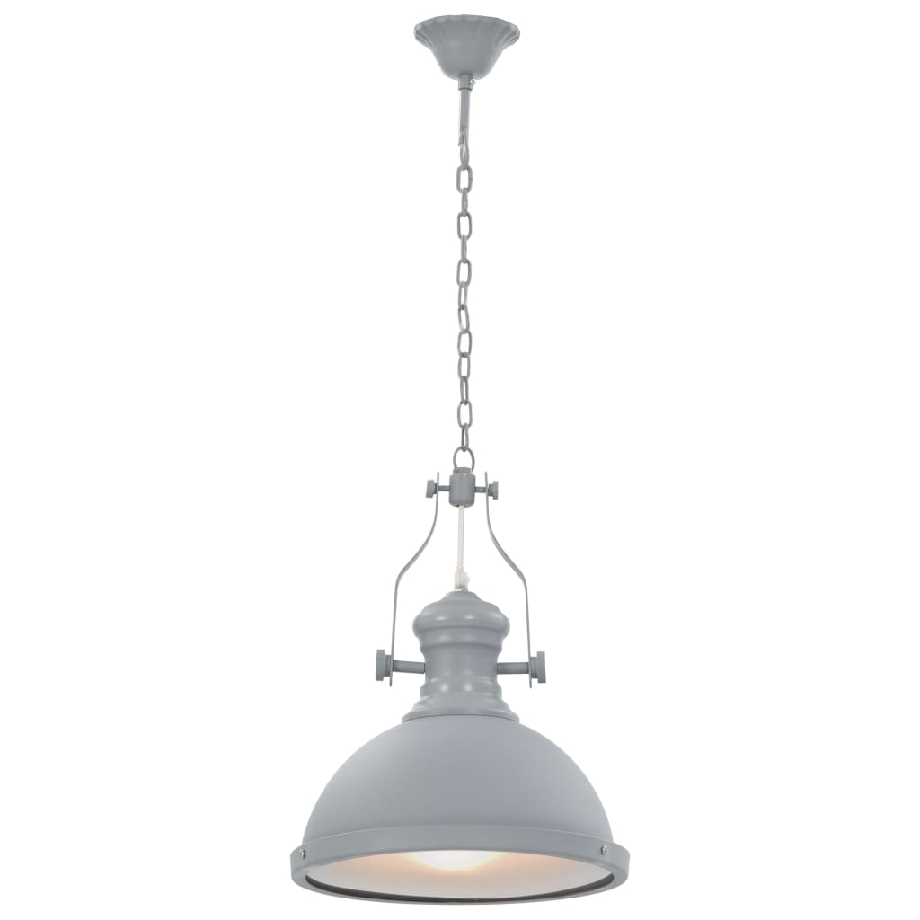 Vidaxl tering Lamp ronderëm E27 Grey