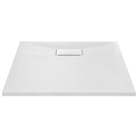 Vidaxl Duschschale 90x70 cm SMC Weiß