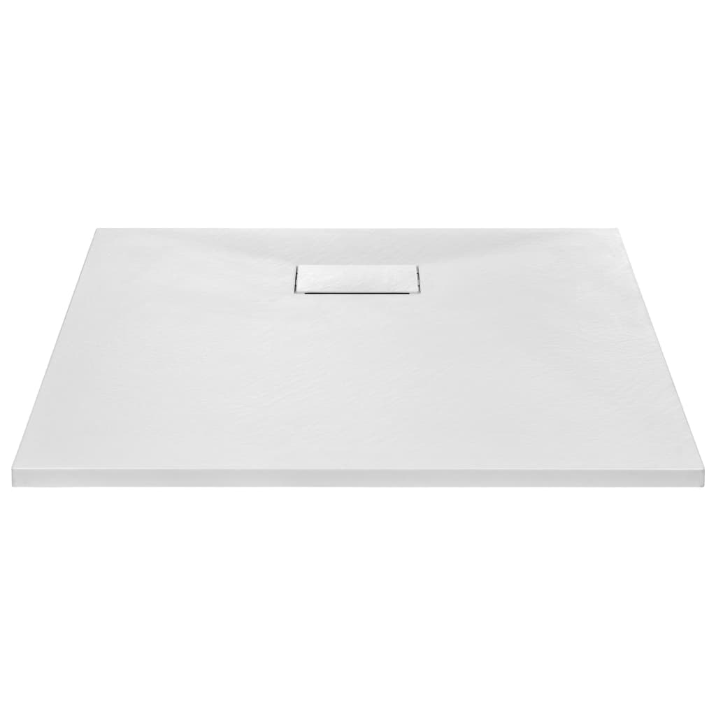 Bandeja de ducha Vidaxl 90x90 cm SMC White