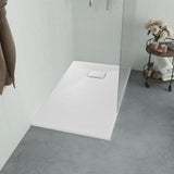 Vidaxl Duschschale 120x70 cm SMC Weiß