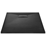 Vidaxl shower tray 100x70 cm SMC Black