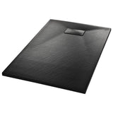 Vidaxl shower tray 100x80 cm SMC Black