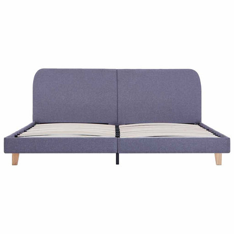 Vidaxl bedframe stof lichtgrijs 180x200 cm