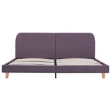 Vidaxl bedframe stof taupe 180x200 cm
