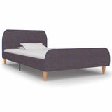 Vidaxl bedframe stof taupe 90x200 cm