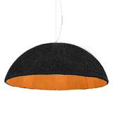 Vidaxl Hanging Lampe E27 Ø70 cm Schwarz und Gold