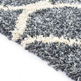 Vidaxl vloerkleed blauw 140 x 200 cm polyetheen