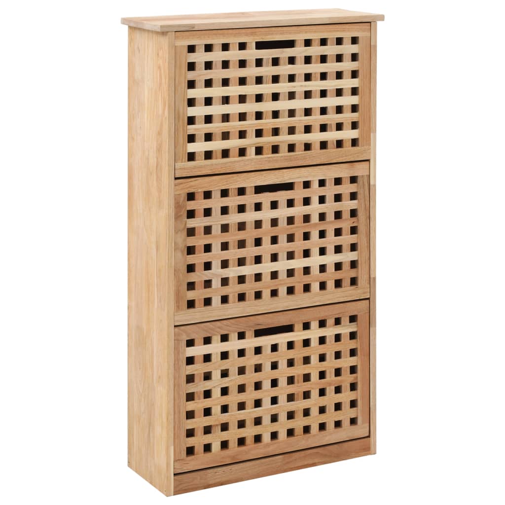 Vidaxl Schong Cabinet 55x20104 cm fest Walnuss Holz