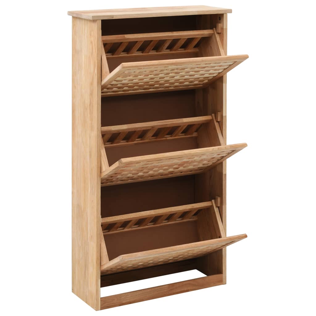 Vidaxl Schong Cabinet 55x20104 cm fest Walnuss Holz