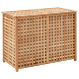 Vidaxl Waschkorb 87.5x46x67 Solid Walnussholz