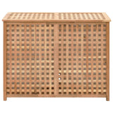 Vidaxl Waschkorb 87.5x46x67 Solid Walnussholz