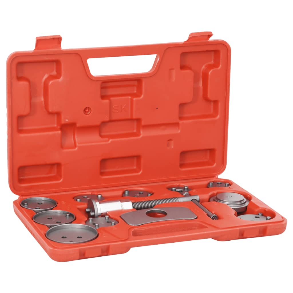 Vidaxl 12-Stéck Brems Piston zréckginn Tool Set