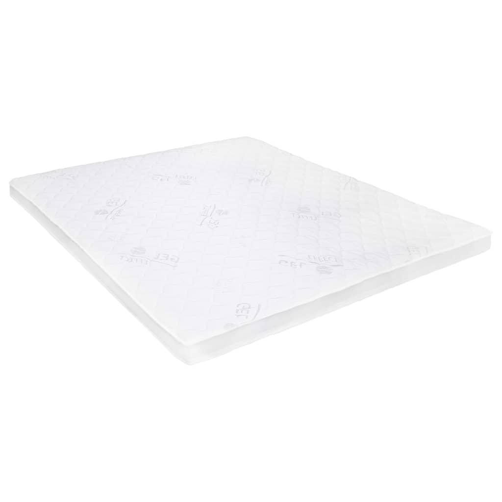 VIDAXL TOP Matress 7 cm Piana żelowa 180x200 cm