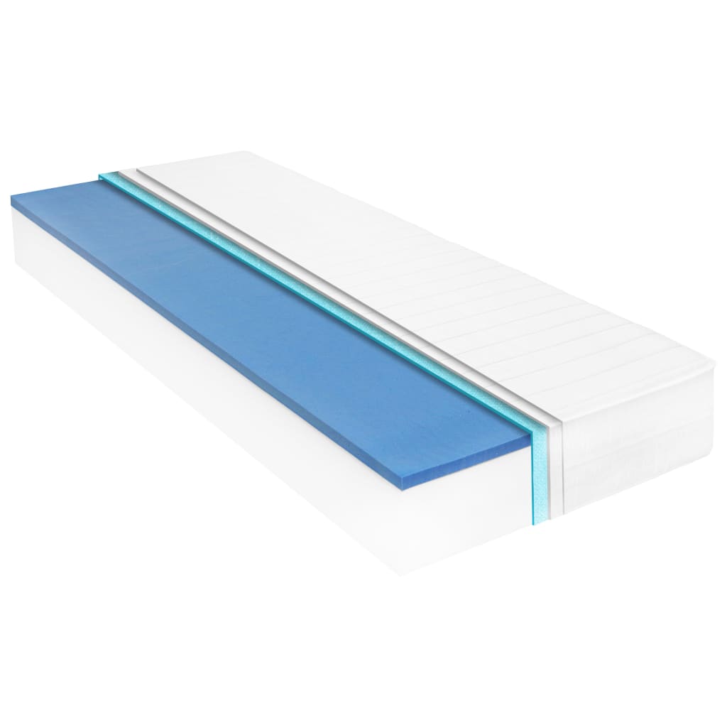 Vidaxl matras 18 cm visco-traagschuim 100x200 cm h2