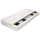 Vidaxl matras 7 zone 20 cm pocketvering h2 120x200 cm