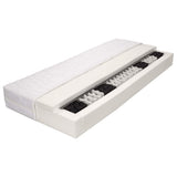 Vidaxl matras 7 zone 20 cm pocketvering h3 90x200 cm