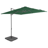 Vidaxl parasol avec vert de base portable