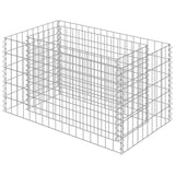 VIDAXL GABION PLANUNGSBOGKEHME 90x50x50 cm verzinkter Stahl erhöht