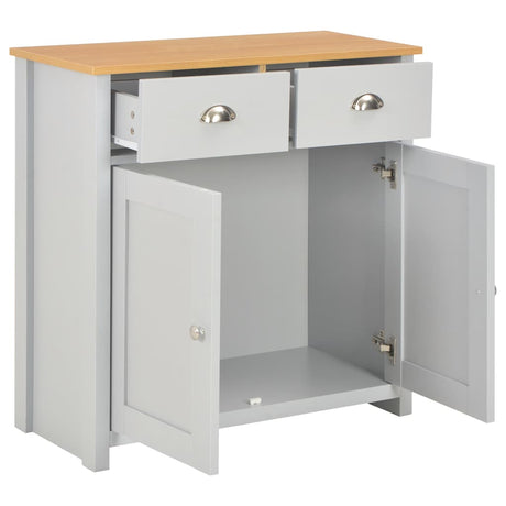 Vidaxl dressoir 79x35x81 cm grijs