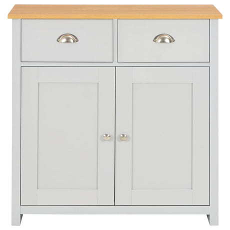 Vidaxl dressoir 79x35x81 cm grijs