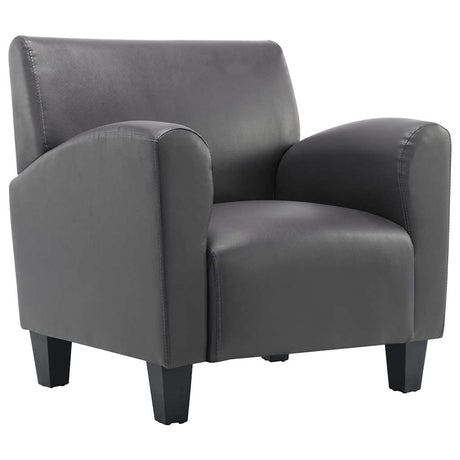 Vidaxl fauteuil kunstleer grijs