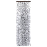 Vidaxl Fly Curtain 56x185 cm Chenille Brown och Beige