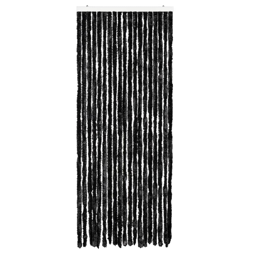 Vidaxl Fly Cundain 56x185 cm Chenille Anthracite